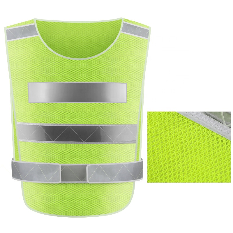 Popular chaleco reflectante de seguridad para correr de noche de alta visibilidad